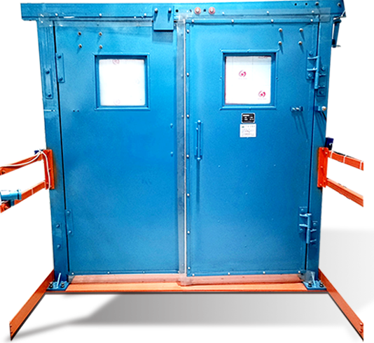 SWM型風(fēng)動(dòng)無壓風(fēng)門
